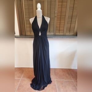 Badgley Mischka black evening gown size 6